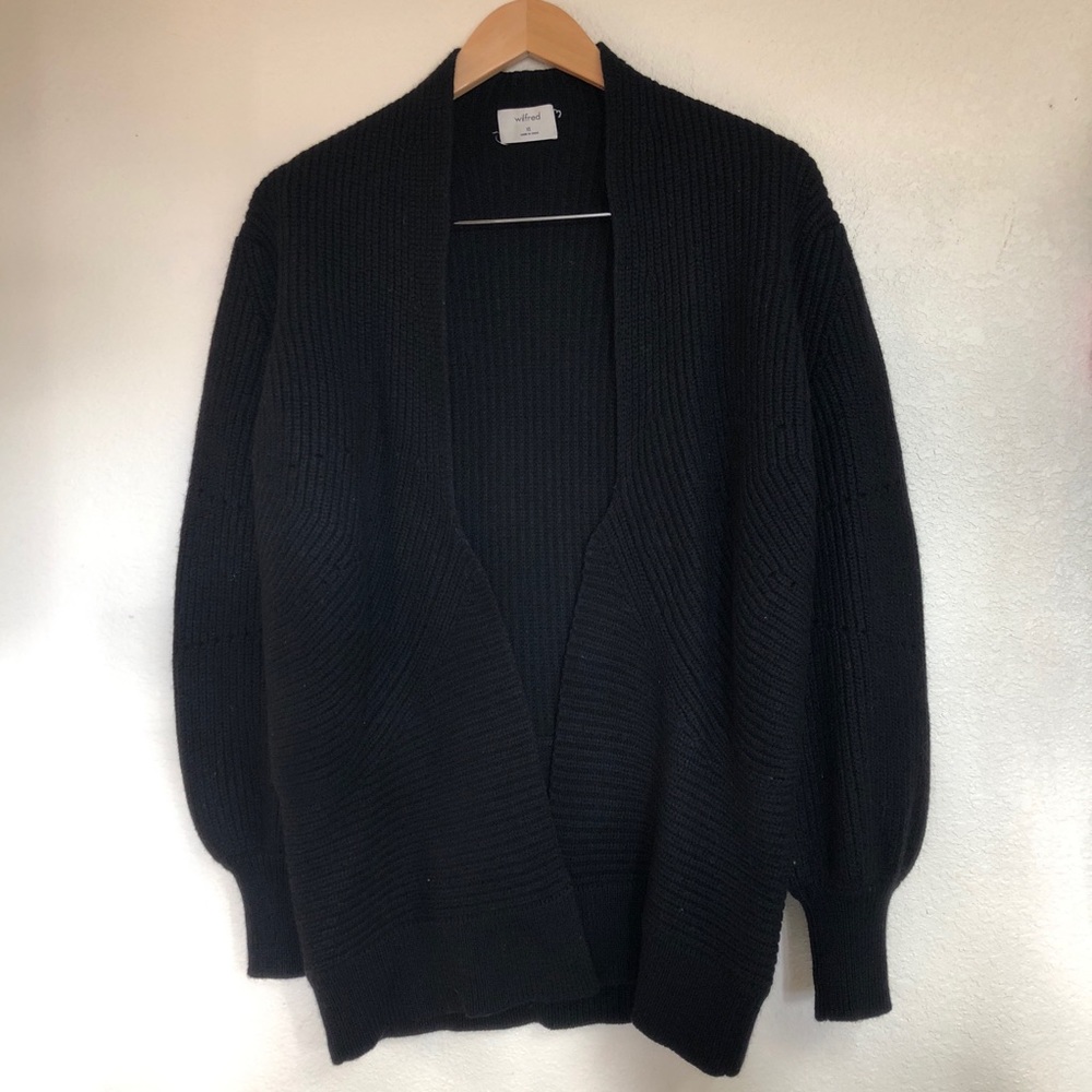 *SOLD* Aritzia Wilfred 💯% Wool Darcey Sweater - Picture 5 of 6